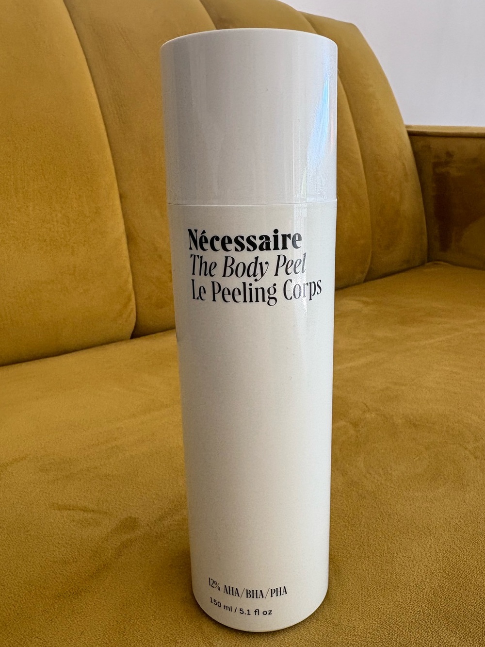 New Nécessaire The Body Peel 12% AHA BHA PHA Resurfacing Serum 5.1 oz Full Size